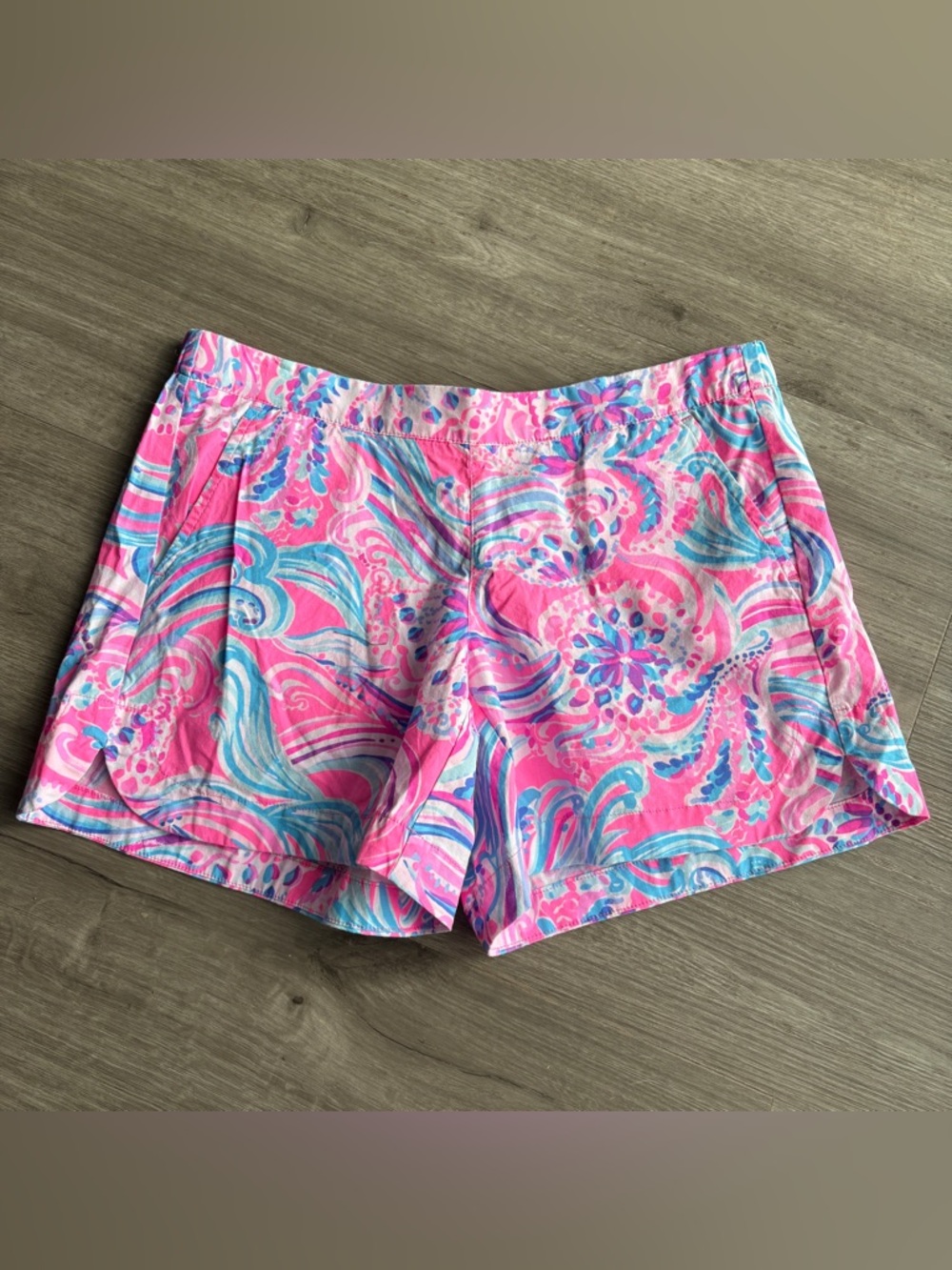 Lilly Pulitzer Ocean View Shorts Don't Be Jelly